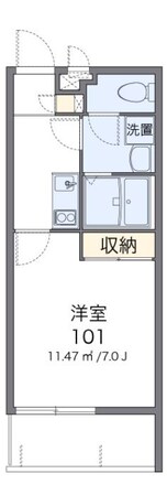 クレイノＲＯＫＩＡの物件間取画像